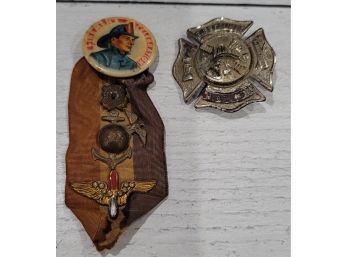 Vintage Fireman & Military