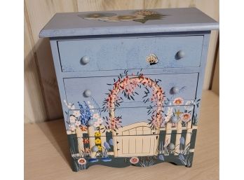 Small Blue Jewelry Box