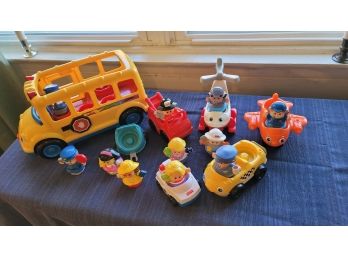 Fisher Price People, Car, Planes & Bus