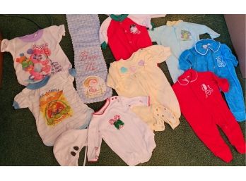 1980s Baby Girl Clothing Lot #1