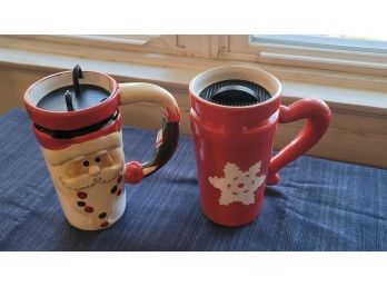 2 Christmas Mugs