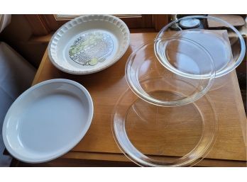 Pie Plates- Assorted Sizes - Pyrex & Corningware