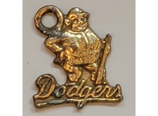 Vintage Dodgers Charm