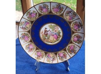10.5' West German Bavaria Plate With Stand