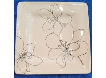 9' Square Laurie Gates Plate- Anna