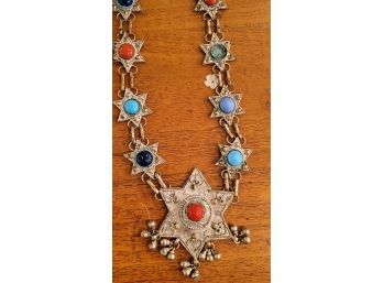 Large Necklace Star Of David