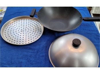 Joyce Chen Wok With Removable Handle