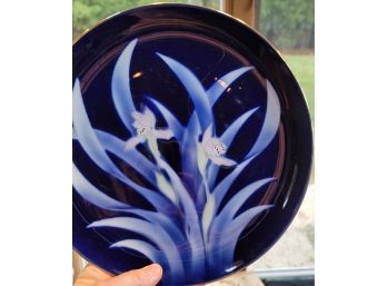 10' Blue Iris Platter