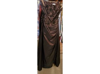 Size 12 Jovani Brown Gown