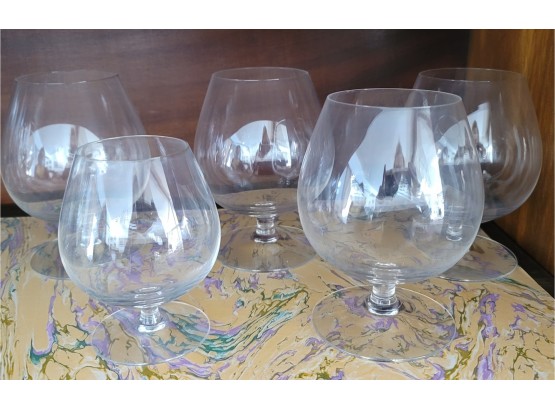 4 Large Snifters - 1 Small Snifter