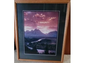 Photographer Signed - W. Perry Conway - Grand Teton Twilight
