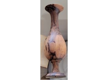 7' Wood Vase