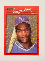 1989 Bo Jackson, KC Royals By Donruss