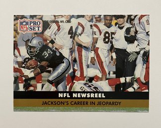1991 Bo Jackson Raiders, NFL Pro Set