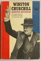 1963 Winston Churchill Hardcover By Quentin Reynolds