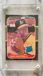 Mark McGwire 1987 Rated Rookie By Donruss
