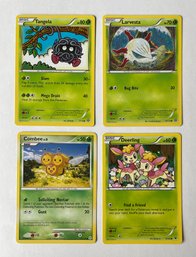 2007, 2016 Pokemon Basic Cards Tangela, Larvesta, Combee And Deerling