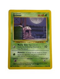 2002 Pokemon Grimer Basic Card