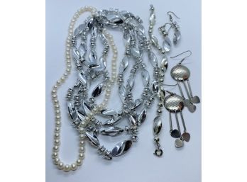 Silver Color Jewelry Collection
