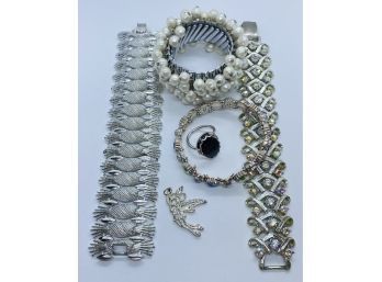 Fabulous Silver Color Bracelets And More
