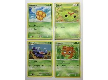 2008-10 Pokemon Basic Trading Cards (4 Count) Including Skorupi Level 11