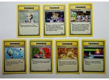 90s Edition Pokemon Trainer Cards (7 Count) Nintendo Gamefreak