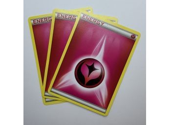 2013 Pokemon Pink Energy Cards (3 Count)