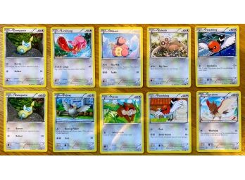 2013-15 Pokemon Basic Trading Cards (10 Count) Silver Series Including Miltank HP 100 And More