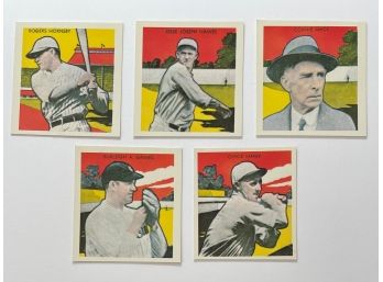 (5 Count) Dover Reprint MLB Baseball Cards
