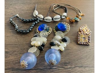 Collection Of Unique Jewelry Pieces! Earrings And Bracelets