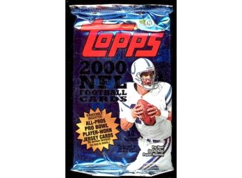 2000 TOPPS FOOTBALL PACK NFL UNOPENED