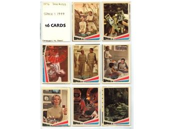 1976 DONRUSS SPACE: 1999 TRADING CARDS LOT OF 16 NONSPORT!