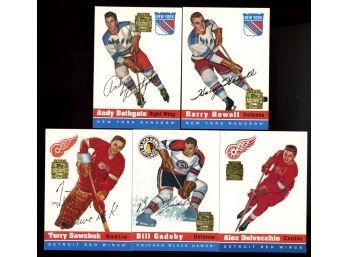 2002 TOPPS / OPC ARCHIVES HOCKEY LOT OF 5