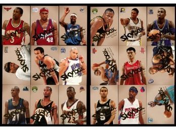 Lot Of 18 ~ 2003-04 Skybox Autographics NBA Basketball