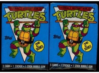 1990 Topps Teenage Mutant Ninja Turtles Trading Card Packs