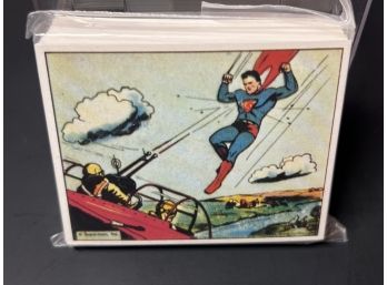 Limited Edition 1984 GUM INC Licensed Reprint Of 1940 Superman ~ Complete Set Of 72 Cards