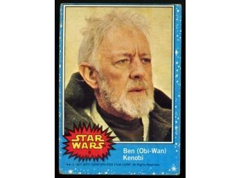 1977 Topps Star Wars Ben (obi Wan) Kenobi #6