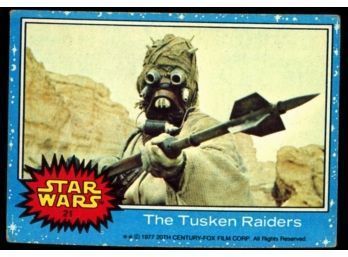 1977 Topps Star Wars The Tusken Raiders #21