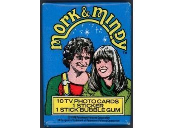 1978 Mork & Mindy Unopened Wax Pack