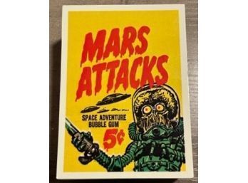 MARS ATTACKS! 1984 REPRINT COMPLETE 55 CARD SET NM