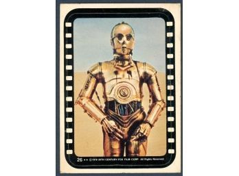 1978 Topps Star Wars #26 - Threepio Sticker