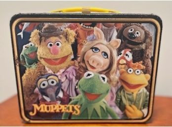 Vintage 1979 Muppets Lunch Box With Thermo * Jim Henson