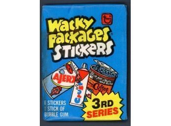1980 Topps Wacky Packages 3rd Series Wax Pack
