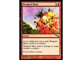 2003 Magic The Gathering Deck Master ~ Shrapnel Blast