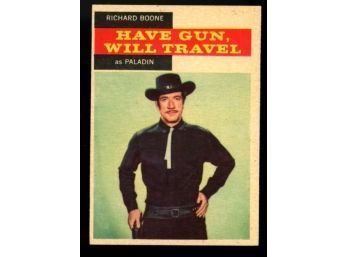 1958 Have Gun, Will Travel Richard Boone #26