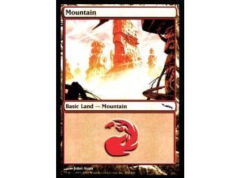 2003 Magic The Gathering Deck Master ~ BASIC LAND Mountain