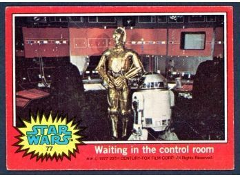1977 Star Wars Waiting In The Control Room