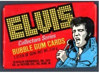 1978 Donruss Elvis UNOPENED Wax Pack Collectors Series