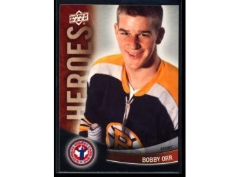 2012 Upper Deck Heroes Bobby Orr #12 National Hockey Card Day Canada Boston Bruins HOF