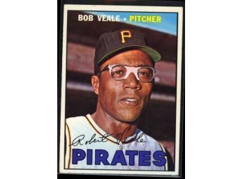 1967 Topps Bob Veale #335 Pittsburgh Pirates Vintage Baseball Card